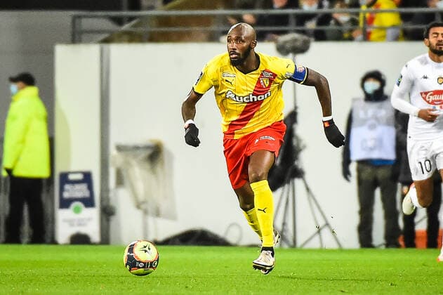 Seko FOFANA of Lens FOOTBALL : RC Lens vs Angers SCO - Ligue 1 Uber Eats - 26 11 2021 MatthieuMirville Panoramic 