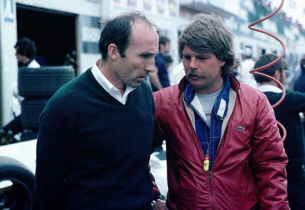 AUTO - F1 1982 - CANADA - MONTREAL - FRANK WILLIAMS (GBR) - KEKE ROSBERG (FIN) WILLIAMS FORD - AMBIANCE - PORTRAIT - PHOTO: DPPI FORMULE 1 : Retro deces Frank Williams - 28 11 2021 DPPI Panoramic  1982_CANADA_ROSBERG_WILLIAM.jpg