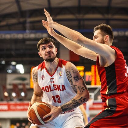 Basketball, WM Quali, Polen - Deutschland 28.11.2021 LUBLIN, HALA GLOBUS?KOSZYKOWKA (BASKETBALL) , KWALIFIKACJE MISTRZOSTW SWIATA FIBA ( FIBA WORLD CUP QUALIFICATION ) MECZ POLSKA - NIEMCY ( GAME POLAND - GERMANY )?NZ JAKUB WOJCIECHOWSKI?FOTO LUKASZ GROCHALA CYFRASPORT NEWSPIX.PL --- Newspix.pl  20211128CSLG0015