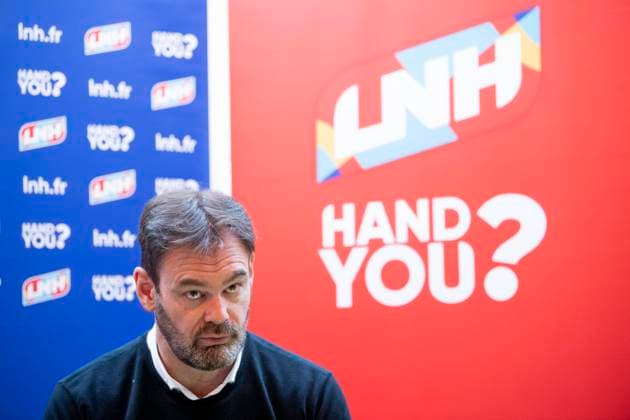 Bruno Martini - nouveau President de la ligue Nationale de Handball HANDBALL : Election du nouveau president de la LNH - Paris 29 11 2021 JBAutissier Panoramic 