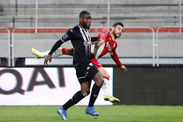 Sport Bilder des Tages K Volland (AS Monaco) FOOTBALL : Angers Vs Monaco - Ligue 1 - 01 12 2021 MichaelBaucher Panoramic 