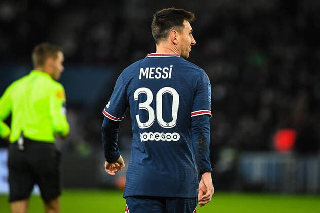 December 1, 2021, Paris, France, France: Lionel (Leo) MESSI of PSG during the Ligue 1 match between Paris Saint-Germain (PSG) and OGC Nice at Parc des Princes stadium on December 01, 2021 in Paris, France. Paris France - ZUMAm308 20211201_zsp_m308_005 Copyright: xMatthieuxMirvillex