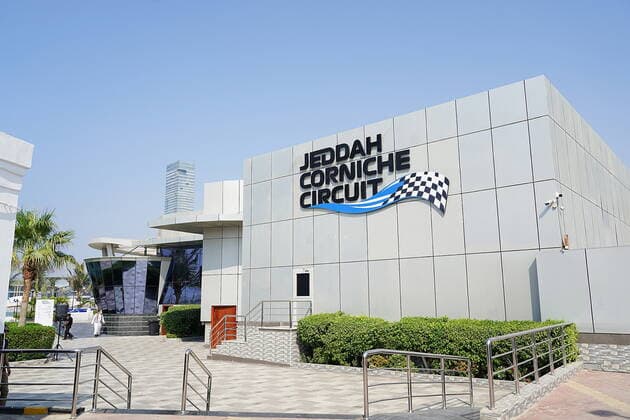 Formel 1 Großer Preis von Saudi-Arabien 02.12.2021, Jeddah Corniche Circuit, Dschidda, Formel 1 Großer Preis von Saudi-Arabien ,im Bild Übersicht der Strecke in Jeddah.