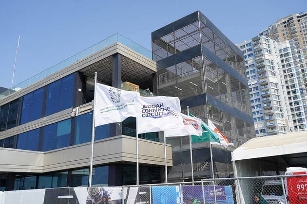 Formel 1 Großer Preis von Saudi-Arabien 02.12.2021, Jeddah Corniche Circuit, Dschidda, Formel 1 Großer Preis von Saudi-Arabien ,im Bild Übersicht der Strecke in Jeddah.