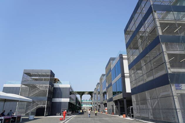 Formel 1 Großer Preis von Saudi-Arabien 02.12.2021, Jeddah Corniche Circuit, Dschidda, Formel 1 Großer Preis von Saudi-Arabien ,im Bild Übersicht der Strecke in Jeddah.