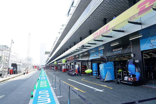 Formel 1 Großer Preis von Saudi-Arabien 02.12.2021, Jeddah Corniche Circuit, Dschidda, Formel 1 Großer Preis von Saudi-Arabien ,im Bild Übersicht der Strecke in Jeddah.
