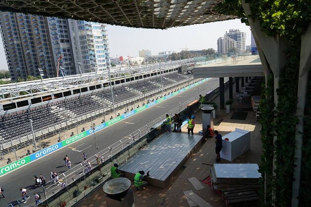 Formel 1 Großer Preis von Saudi-Arabien 02.12.2021, Jeddah Corniche Circuit, Dschidda, Formel 1 Großer Preis von Saudi-Arabien ,im Bild Übersicht der Strecke in Jeddah.