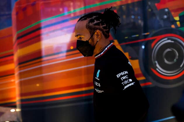 44 Lewis Hamilton (GBR, Mercedes-AMG Petronas F1 Team), F1 Grand Prix of Saudi Arabia at Jeddah Corniche Circuit on December 2, 2021 in Jeddah, Saudi Arabia. (Photo by HOCH ZWEI) Jeddah Saudi Arabia