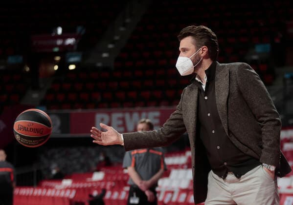 02.12.2021, Euroleague, FC Bayern Basketball vs Villeurbanne , Basketball, Audi Dome Muenchen, im Bild: Marko Pesic (FCBB)
