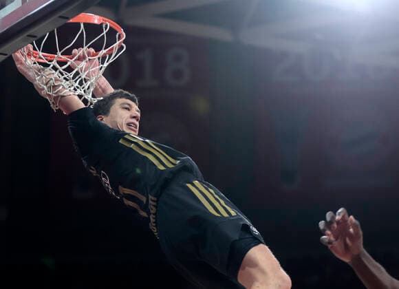 02.12.2021, Euroleague, FC Bayern Basketball vs Villeurbanne , Basketball, Audi Dome Muenchen, im Bild: Vladimir Lucic (FCB Basketball)