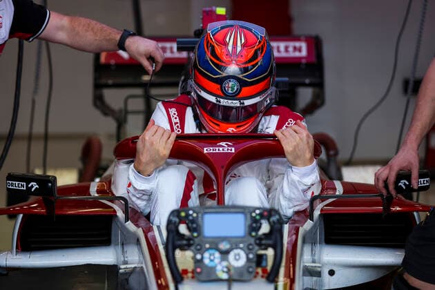 7 Kimi Raikkonen (FIN, Alfa Romeo Racing ORLEN), F1 Grand Prix of Saudi Arabia at Jeddah Corniche Circuit on December 3, 2021 in Jeddah, Saudi Arabia. (Photo by HOCH ZWEI) Jeddah Saudi Arabia