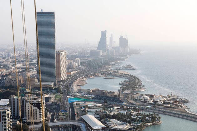 General view, F1 Grand Prix of Saudi Arabia at Jeddah Corniche Circuit on December 3, 2021 in Jeddah, Saudi Arabia. (Photo by HOCH ZWEI) Jeddah Saudi Arabia