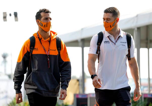 3 Daniel Ricciardo (AUS, McLaren F1 Team), F1 Grand Prix of Saudi Arabia at Jeddah Corniche Circuit on December 4, 2021 in Jeddah, Saudi Arabia. (Photo by HOCH ZWEI) Jeddah Saudi Arabia