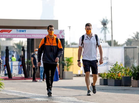 3 Daniel Ricciardo (AUS, McLaren F1 Team), F1 Grand Prix of Saudi Arabia at Jeddah Corniche Circuit on December 4, 2021 in Jeddah, Saudi Arabia. (Photo by HOCH ZWEI) Jeddah Saudi Arabia
