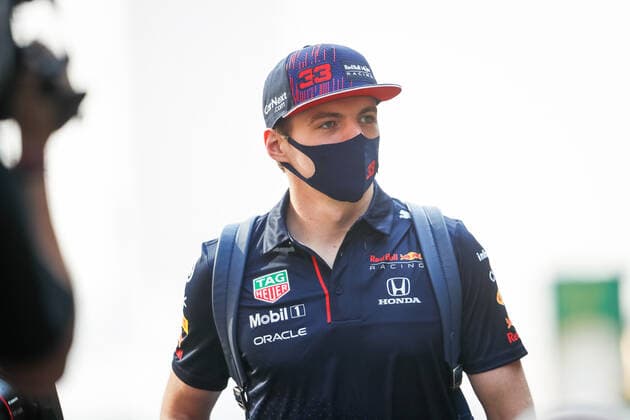 VERSTAPPEN Max (ned), Red Bull Racing Honda RB16B, portrait during the Formula 1 stc Saudi Arabian Grand Prix 2021, 21th round of the 2021 FIA Formula One World Championship, WM, Weltmeisterschaft from December 3 to 5, 2021 on the Jeddah Corniche Circuit, in Jeddah, Saudi Arabia - F1 - SAUDI ARABIAN GRAND PRIX 2021 DPPI Panoramic  00121043__V2_4945