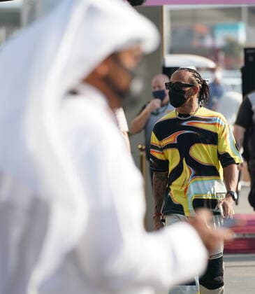 Formel 1 Großer Preis von Saudi-Arabien 04.12.2021, Jeddah Corniche Circuit, Dschidda, Formel 1 Großer Preis von Saudi-Arabien ,im Bild Lewis Hamilton (GBR), Mercedes-AMG Petronas Formula One Team