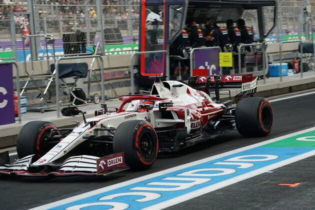 Formel 1 Großer Preis von Saudi-Arabien 04.12.2021, Jeddah Corniche Circuit, Dschidda, Formel 1 Großer Preis von Saudi-Arabien ,im Bild Kimi Raikkonen (FIN), Alfa Romeo Racing ORLEN
