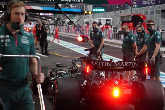Formel 1 Großer Preis von Saudi-Arabien 04.12.2021, Jeddah Corniche Circuit, Dschidda, Formel 1 Großer Preis von Saudi-Arabien ,im Bild Lance Stroll (CAN), Aston Martin Cognizant Formula One Team