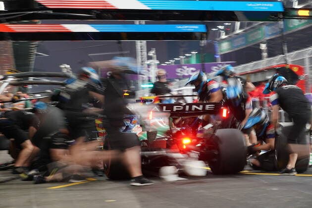 Formel 1 Großer Preis von Saudi-Arabien 04.12.2021, Jeddah Corniche Circuit, Dschidda, Formel 1 Großer Preis von Saudi-Arabien ,im Bild Fernando Alonso (ESP), Alpine F1 Team