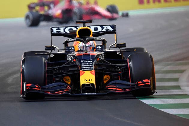 VERSTAPPEN Max F1 Team Red Bull Racing F1 FIA Grand Prix von Saudi Arabien 2021 am 04.12.2021 in Jeddah