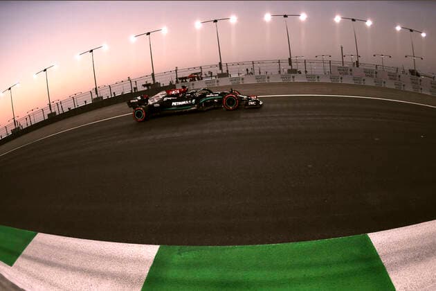 HAMILTON Lewis F1 Team Mercedes AMG F1 FIA Grand Prix von Saudi Arabien 2021 am 04.12.2021 in Jeddah