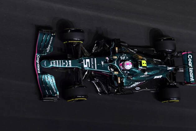VETTEL Sebastian F1 Team Aston Martin F1 FIA Grand Prix von Saudi Arabien 2021 am 04.12.2021 in Jeddah