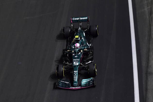 VETTEL Sebastian F1 Team Aston Martin F1 FIA Grand Prix von Saudi Arabien 2021 am 04.12.2021 in Jeddah