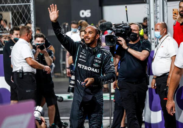 44 Lewis Hamilton (GBR, Mercedes-AMG Petronas F1 Team), F1 Grand Prix of Saudi Arabia at Jeddah Corniche Circuit on December 4, 2021 in Jeddah, Saudi Arabia. (Photo by HOCH ZWEI) Jeddah Saudi Arabia