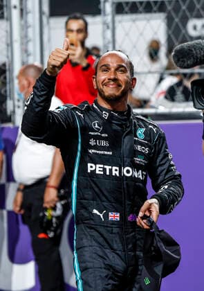 44 Lewis Hamilton (GBR, Mercedes-AMG Petronas F1 Team), F1 Grand Prix of Saudi Arabia at Jeddah Corniche Circuit on December 4, 2021 in Jeddah, Saudi Arabia. (Photo by HOCH ZWEI) Jeddah Saudi Arabia