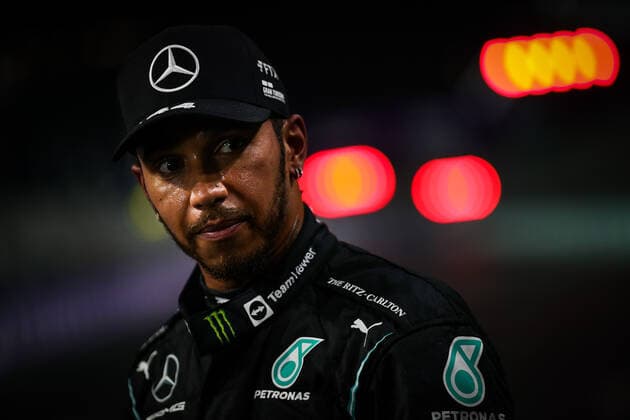 HAMILTON Lewis (gbr), Mercedes AMG F1 GP W12 E Performance, portrait during the Formula 1 stc Saudi Arabian Grand Prix 2021, 21th round of the 2021 FIA Formula One World Championship, WM, Weltmeisterschaft from December 3 to 5, 2021 on the Jeddah Corniche Circuit, in Jeddah, Saudi Arabia - F1 - SAUDI ARABIAN GRAND PRIX 2021 DPPI Panoramic  20211204_GOODEN_FGO07774