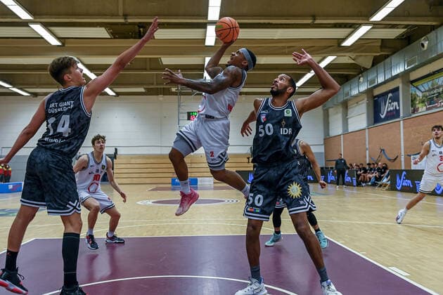 Barmer 2. Basketball Bundesliga ProB, Rheinstars Koeln vs. ART Giants Leverkusen, 04.12.2021 Vincent Lamont Golson Jr (RheinStars Koeln 2), Barmer 2. Basketball Bundesliga ProB, Rheinstars Koeln vs. ART Giants Leverkusen am 04.12.2021 im ASV Koeln in Koeln (Nordrhein-Westfalen) Copyright: xBEAUTIFULxSPORTS Mueller-Laschetx