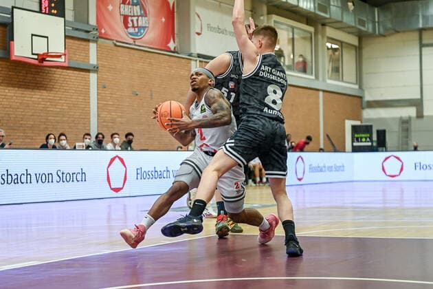 Barmer 2. Basketball Bundesliga ProB, Rheinstars Koeln vs. ART Giants Leverkusen, 04.12.2021 Vincent Lamont Golson Jr (RheinStars Koeln 2), Barmer 2. Basketball Bundesliga ProB, Rheinstars Koeln vs. ART Giants Leverkusen am 04.12.2021 im ASV Koeln in Koeln (Nordrhein-Westfalen) Copyright: xBEAUTIFULxSPORTS Mueller-Laschetx