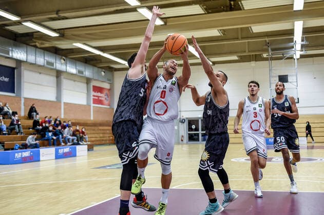 Barmer 2. Basketball Bundesliga ProB, Rheinstars Koeln vs. ART Giants Leverkusen, 04.12.2021 Andrej Mangold (RheinStars Koeln 0), Barmer 2. Basketball Bundesliga ProB, Rheinstars Koeln vs. ART Giants Leverkusen am 04.12.2021 im ASV Koeln in Koeln (Nordrhein-Westfalen) Copyright: xBEAUTIFULxSPORTS Mueller-Laschetx