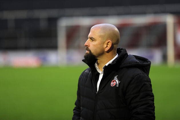 1. FC Köln Frauen - SC Sand Frauen Fussball Frauen Bundesliga 2021 2022 Franz Kremer Stadion Köln Deutschland 05.12.2021 Trainer Sascha Glass (1. FC Köln)