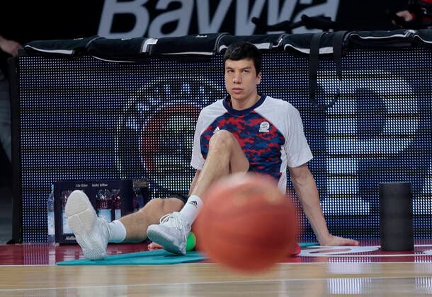 06.2021,BBL, FCB Basketball vs Heidelberg,FC Bayern, Audi Dome Muenchen, Basketball, im Bild: Vladimir Lucic (FCB Basketball)