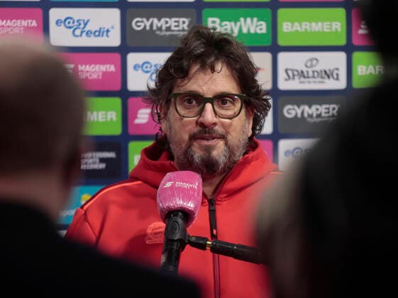06.2021,BBL, FCB Basketball vs Heidelberg,FC Bayern, Audi Dome Muenchen, Basketball, im Bild: Trainer Andrea Trinchieri (FCB Basketball)
