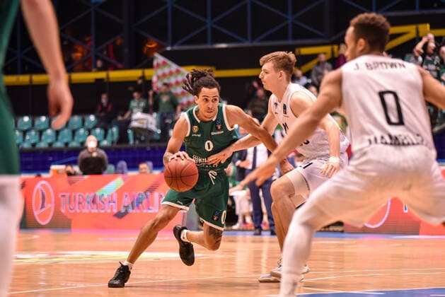 7DAYS EUROCUP KOSZYKOWKA MEZCZYZN 6 KOLEJKA MECZ WKS SLASK WROCLAW - HAMBURG TOWERS 7DAYS EUROCUP BASKETBALL MANS MATCH WKS SLASK WROCLAW - HAMBURG TOWERS TRAVIS TRICE FOT. PRZEMYSLAW KAROLCZUK 400MM.PL NEWSPIX.PL --- Newspix.pl  211208_slask_hamburg_KAR-33