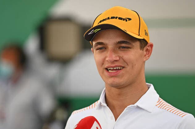 09.12.2021, xekx, Formel 1 FIA, Großer Preis von Abu Dhabi 2021 emspor, Lando Norris (McLaren, 4) (DFL DFB REGULATIONS PROHIBIT ANY USE OF PHOTOGRAPHS as IMAGE SEQUENCES and or QUASI-VIDEO) Abu Dhabi