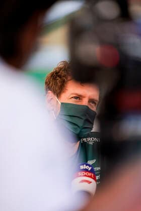 December 9, 2021, Abu Dhabi, United Arab Emirates: SEBASTIAN VETTEL of Germany and Aston Martin F1 Team is seen during preparations of the 2021 FIA Formula 1 Abu Dhabi Grand Prix at Yas Marina Circuit in Abu Dhabi, United Arab Emirates. Abu Dhabi United Arab Emirates - ZUMAg147 20211209_zap_g147_020 Copyright: xJamesxGasperottix