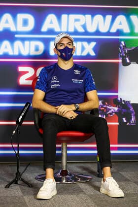 6 Nicholas Latifi (CAN, Williams Racing), F1 Grand Prix of Abu Dhabi at Yas Marina Circuit on December 9, 2021 in Abu Dhabi, United Arab Emirates. (Photo by HOCH ZWEI) Abu Dhabi United Arab Emirates