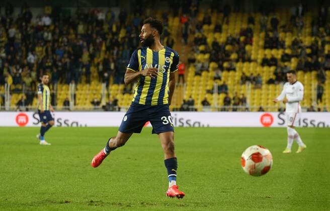 Fenerbahce™s Nazim Sangare during Fenerbahce - Eintracht Frankfurt during UEFA Europa League game at Kadikoy Sukru Saracoglu Stadium in Istanbul, 9th of December, 2021. Copyright: TolgaxAdanali 17355657
