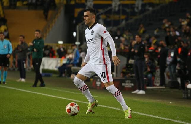 Eintracht Frankfurt™s Filip Kostic during Fenerbahce - Eintracht Frankfurt during UEFA Europa League game at Kadikoy Sukru Saracoglu Stadium in Istanbul, 9th of December, 2021. Copyright: TolgaxAdanali 17355667