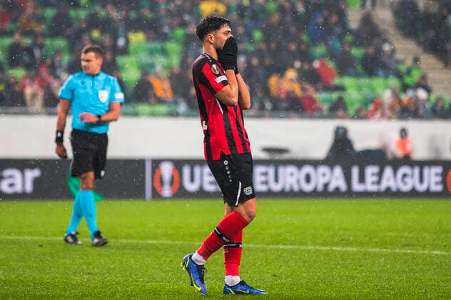 Nadiem Amiri, Ferencvaros vs Bayern Leverkusen, Uefa Europa Leafue, 09 December, 09.12.2021 Ferencvaros vs Bayern Leverkusen, Uefa Europa Leafue, 09 December, 09.12.2021 Budapest Copyright: xEIBNER NikolaxKrsticx EP_EER