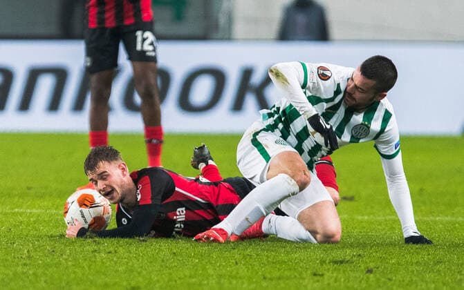 Daley Sinkgraven, Ferencvaros vs Bayern Leverkusen, Uefa Europa Leafue, 09 December, 09.12.2021 Ferencvaros vs Bayern Leverkusen, Uefa Europa Leafue, 09 December, 09.12.2021 Budapest Copyright: xEIBNER NikolaxKrsticx EP_EER