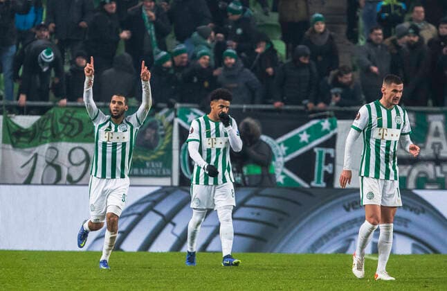 Laidouni, Ferencvaros vs Bayern Leverkusen, Uefa Europa Leafue, 09 December, 09.12.2021 Ferencvaros vs Bayern Leverkusen, Uefa Europa Leafue, 09 December, 09.12.2021 Budapest Copyright: xEIBNER NikolaxKrsticx EP_EER