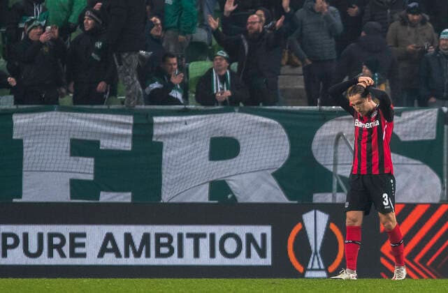 Panagiotis Retsos, Ferencvaros vs Bayern Leverkusen, Uefa Europa Leafue, 09 December, 09.12.2021 Ferencvaros vs Bayern Leverkusen, Uefa Europa Leafue, 09 December, 09.12.2021 Budapest Copyright: xEIBNER NikolaxKrsticx EP_EER
