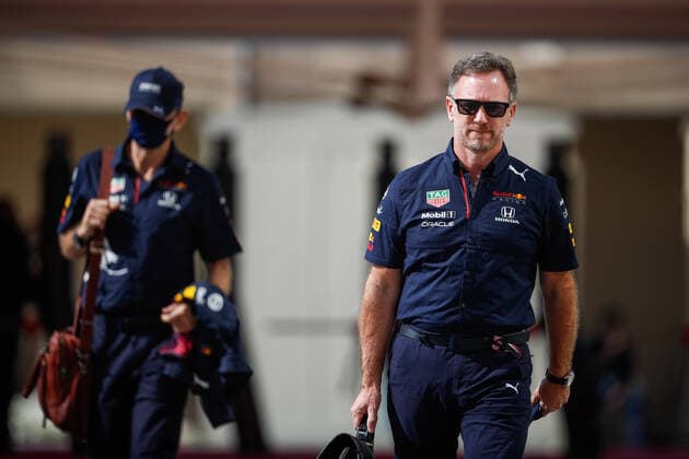 HORNER Christian (gbr), Team Principal of Red Bull Racing, portrait during the Formula 1 Etihad Airways Abu Dhabi Grand Prix 2021, 22th round of the 2021 FIA Formula One World Championship, WM, Weltmeisterschaft from December 10 to 12, 2021 on the Yas Marina Circuit, in Yas Island, Abu Dhabi - F1 - ABU DHABI GRAND PRIX 2021 DPPI Panoramic  00121045__V2_8536
