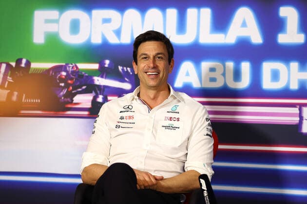 F1 Grand Prix of Abu Dhabi Toto Wolff (AUT, Mercedes-AMG Petronas F1 Team), F1 Grand Prix of Abu Dhabi at Yas Marina Circuit on December 10, 2021 in Abu Dhabi, United Arab Emirates. (Photo by Bryn Lennon Getty Images FIA Pool via HOCH ZWEI) Abu Dhabi Yas Marina Circuit United Arab Emirates Poolfoto HOCH ZWEI Pool Getty Images ,EDITORIAL USE ONLY