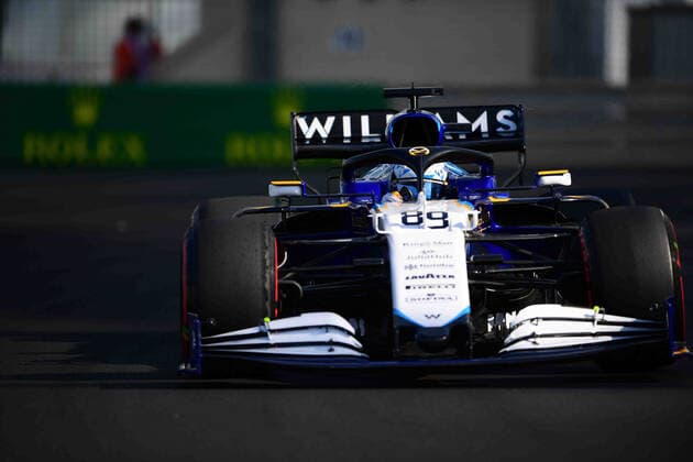 F1 Grand Prix of Abu Dhabi - Practice Jack Aitken of Williams Racing drive his FW43B single-seater during free practice of last race of the year in Yes Marina Circuit, Yes Island, Abu Dhabi, Uniter Arab Emirates, 10 December 2021 Abu Dhabi Abu Dhbi Emirates United Arab Emirates  Copyright: xAndreaxDiodatox originalFilename:diodato-notitle211210_npzMT.jpg