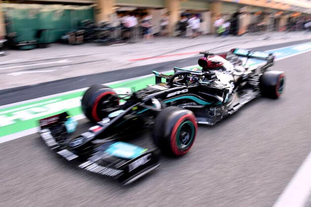 HAMILTON Lewis F1 Team AMG Mercedes F1 FIA Grand Prix von Abu Dhabi 2021 am 11.12.2021 in den VAE auf dem Yas Marina Circuit